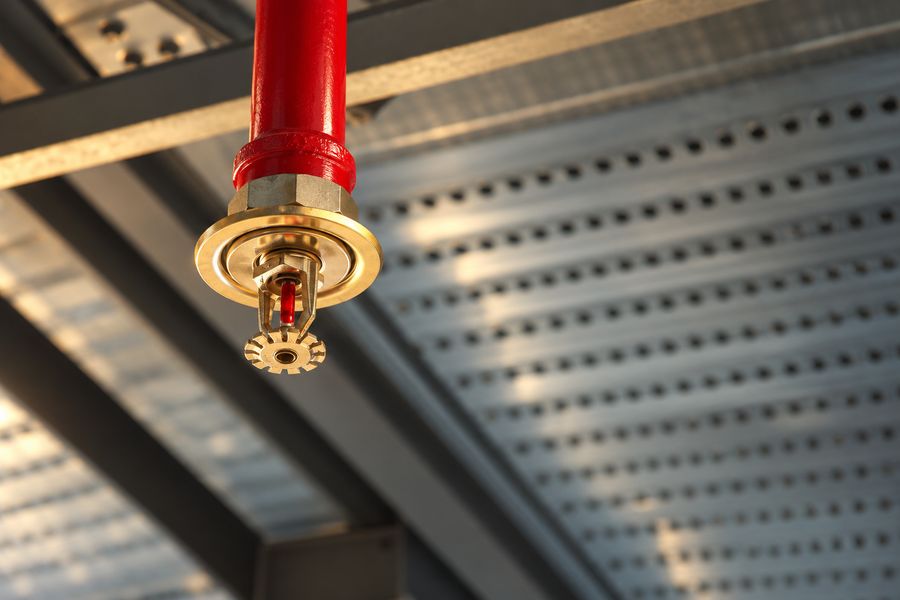 Fire sprinkler head installation